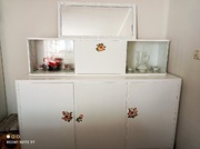 Kredens odnowiony drewno antyk decoupage