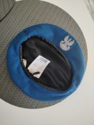 Beret wojskowy koloru niebieskiego, obrona wybrzeża.  Roz.57, 418/mon, nowy