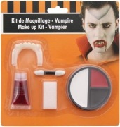 Zestaw do makijażu Halloween diabeł vampire 