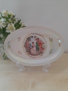 Piękny porcelanowy półmisek Colditz