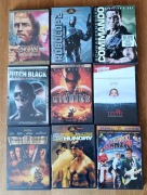 9x DVD: Riddick, Piraci z Karaibów, Conan, Robocop  - ANGIELSKI R1 USA