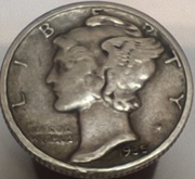 One Dime nr5 10 centów Mercury Liberty Dime Usa