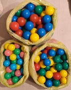 PIŁKI DO SUCHEGO BASENU W 3 ROZMIARACH WSZYSTKICH 226 sztuk