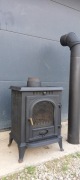 Okazja! Piękny kominek, koza żeliwny