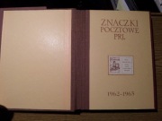 Klaser jubileuszowy TOM-V-1962/63.r.+znaczki czyste**+bloki czyste**komplet