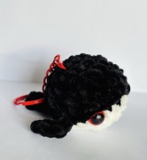 Brelok maskotka wielorybem amigurumi ręcznie robiony
