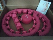 ODCHUDZAJĄCE HULA HOP Z Wypustkami i Obciążeniem Obciążnikiem Smart + PLAN