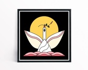 Plakat - Swan - Wysokiej jakości druk pigmentowy