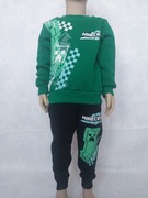 MINECRAFT ładny dresowy komplet 