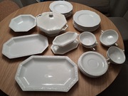 SERWIS OBIADOWY Biała Maria Rosenthal na 6 osób, używany., stan idealny