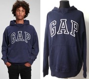 GAP granatowa bluza dresowa duże logo unisex 18 - 20 lat