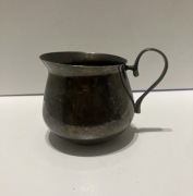 mlecznik posrebrzany plater "met" byc moze resovia, stary z czasow prl