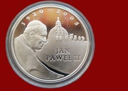 2 x 10 zł. Jan Paweł II 2005 - srebro