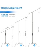 Statyw oświetleniowy NEEWER Pro C-stand 331cm
