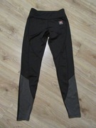 ELLESSE czarne damskie getry sportowe jak nowe _ M