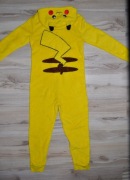 21^ pokemon pikachu strój przebranie piżama 9/10 Lat_ 134/140