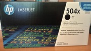 HP 504X oryginalny wkład z czarnym tonerem LaserJet