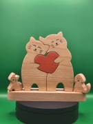 „Zakochane Kotki” – rękodzieło