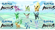 Pokemon Legends Arceus Shiny x9 - Ewolucje Eevee