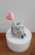 Figurka na tort Pusheen 