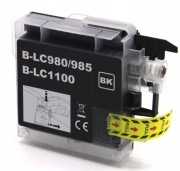 Tusz Czarny do Brother LC985 LC980 LC1100 Zamiennik BK