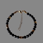 Bransoletka ochronna z Czarnego Turmalinu