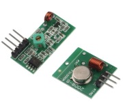 Moduł Nadajnik + Odbiornik 433MHz na pasmo ISM - Arduino