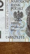 10 zł złotych RADAR UNC banknot CH 5525255