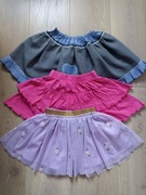 3 spódniczki dla dziewczynki 98/104