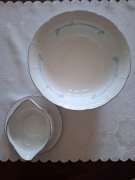 Duża misa i sosjerka z porcelany TK Thun Czechosłowacja