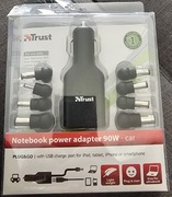 Trust zasilacz ladowarka do laptopów 90W gniazdo zapalniczki