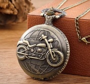 Zegarek kieszonkowy na łańcuszku metalowy 