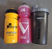 2 x BIDON Tour de Pologne Olimp Vitarade + Shaker + butelka termiczna