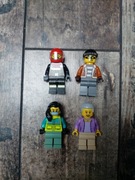 Lego mix Minifigurki figurki City 60371 ambulance Police fireman