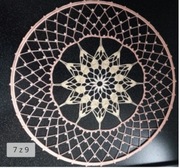 Łapacz snów - Mandala na obręczy 