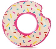 Dmuchane koło do pływania, cukierkowy donut INTEX