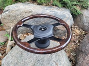 Kierownica Drewno Mercedes w123 w126 w124 37cm  AMG