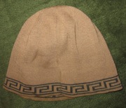 Versace GREEK KEY & MEDUSA czapka Oryginalna beanie UNISEX