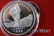 USA 1 dollar 1999 P  Yellowstone Park  - Proof