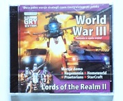 GRY WORLD WAR III PL + LORDS OF THE REALM II BOX PC NOWA