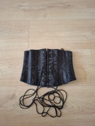 Gorset czarny rozmiar S