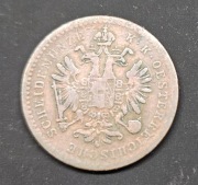 1 Krajcar z 1860, Austria, Franciszek Józef, Mennica w Kremnicy