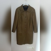 Płaszcz skórzany od Projektanta