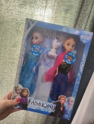 Zestaw  grające lalki kraina lodu dla dziewczynki 