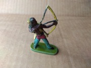 Żołnierzyk prl indianin z lukiem