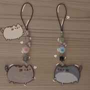Matching zawieszek do telefonu Pusheen I Tommy 