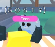 Adopt Me Roblox Ghost Bunny FR