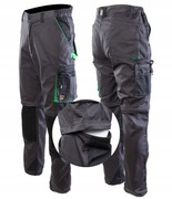 Spodnie robocze ochronne do pracy odpinane nogawki krótkie długie