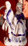 Zabytkowe porcelanowe figurki 