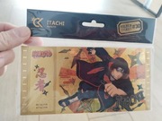 Karta Kolekcjonerska Naruto Golden Ticket Itachi Case Złoty Bilet